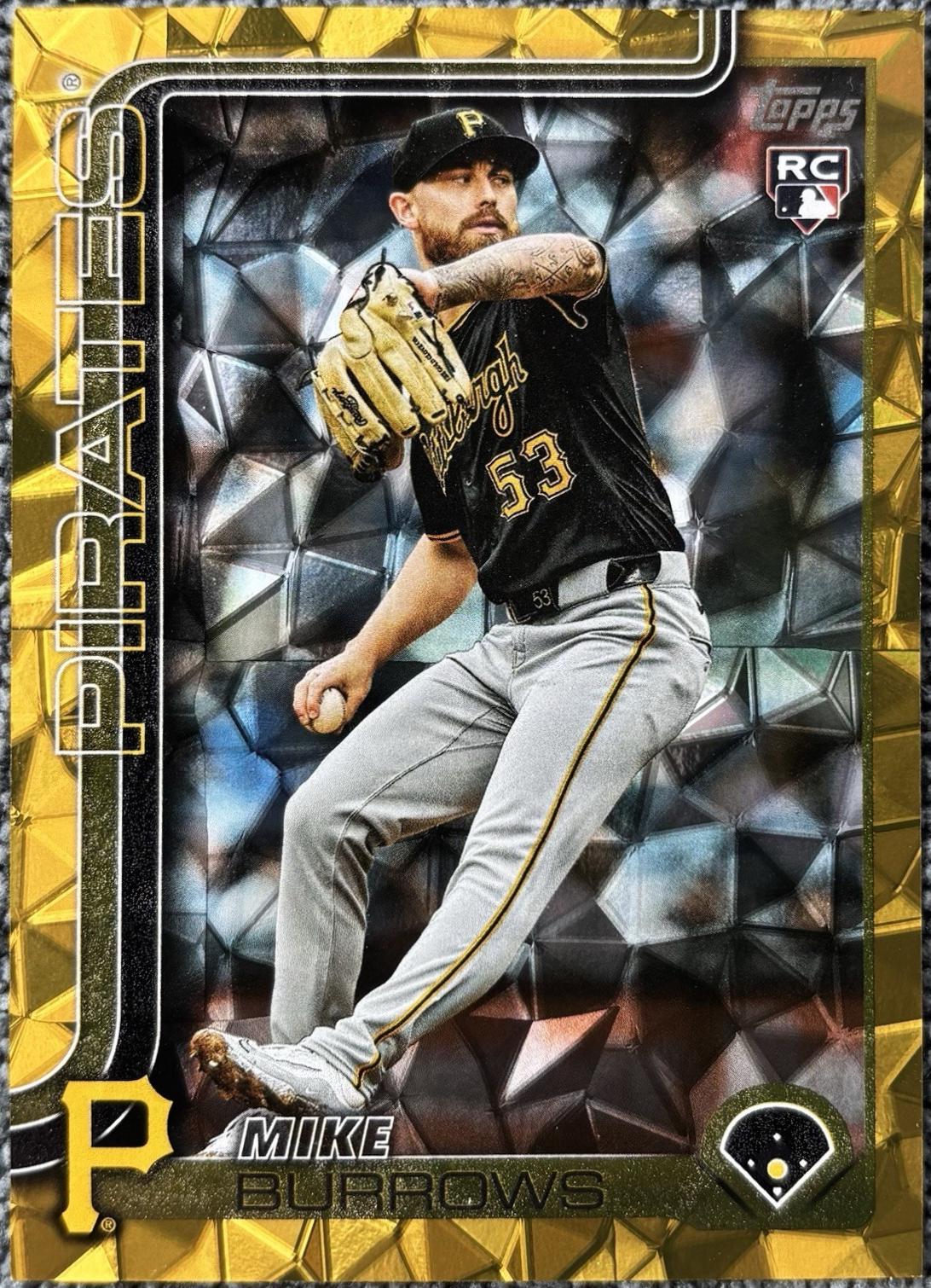 Mike Burrows [Gold Diamante Foil] #615