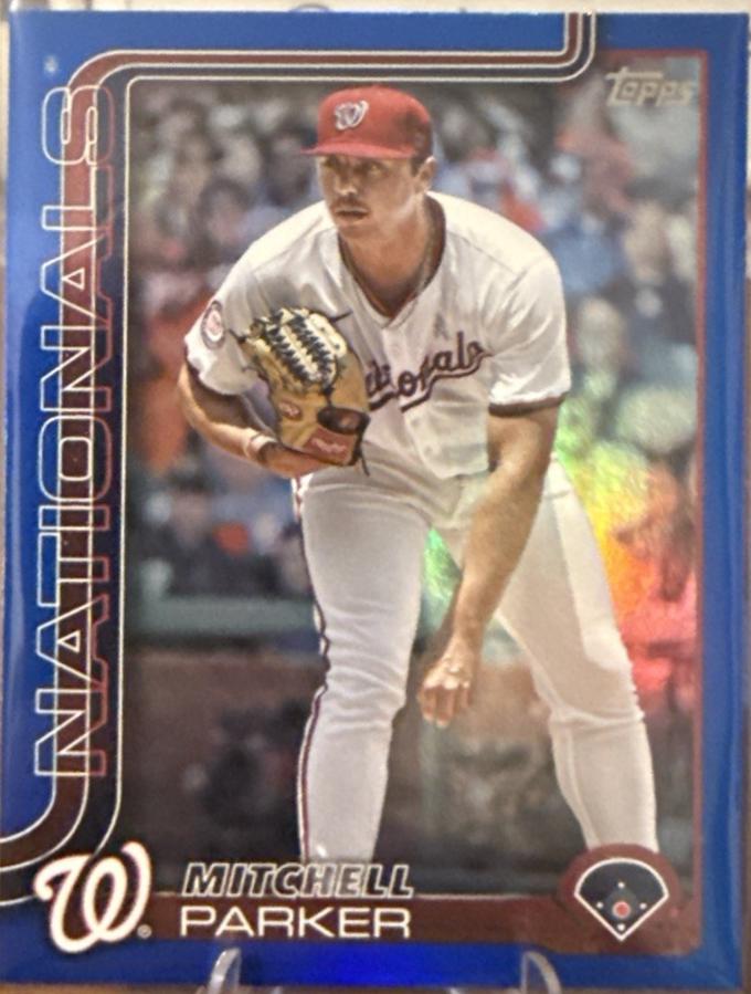 Mitchell Parker [Blue Holo Foil] #684