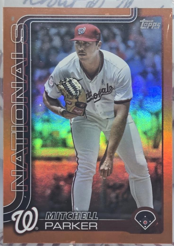 Mitchell Parker [Orange Holo Foil] #684
