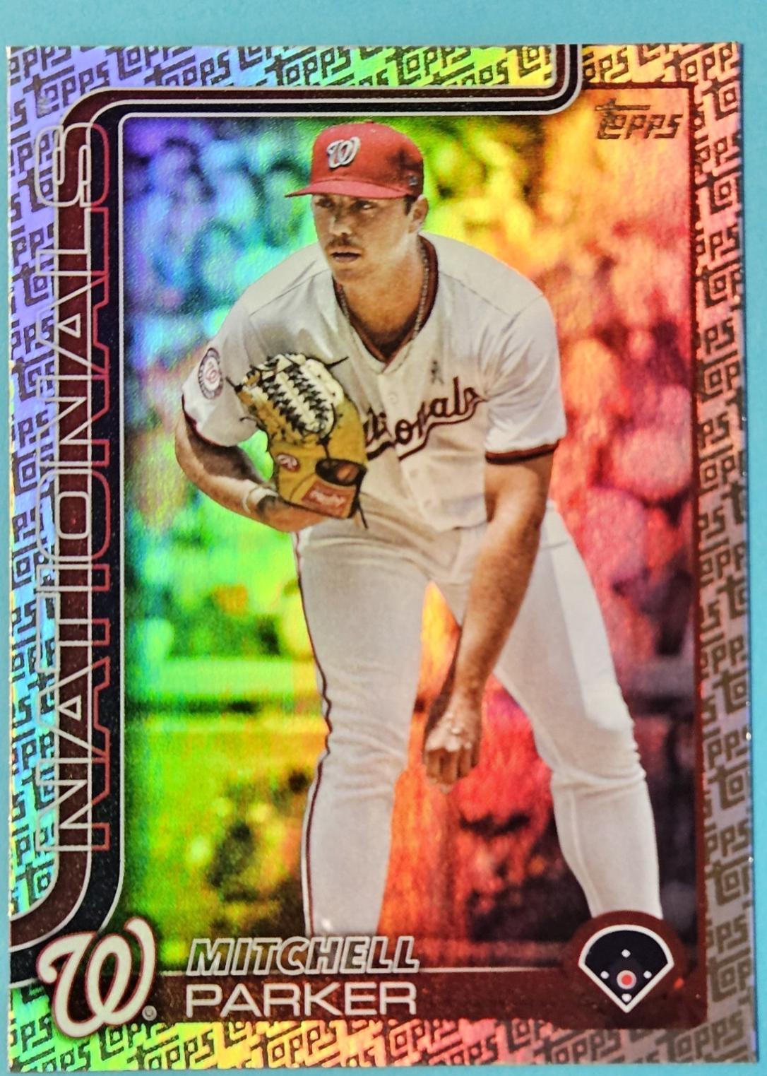 Mitchell Parker [Platinum Holo Foil] #684