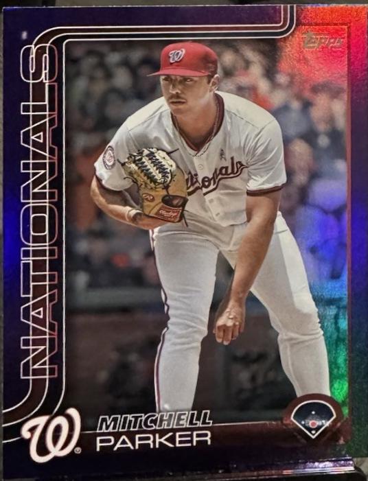 Mitchell Parker [Purple Rainbow Foil] #684
