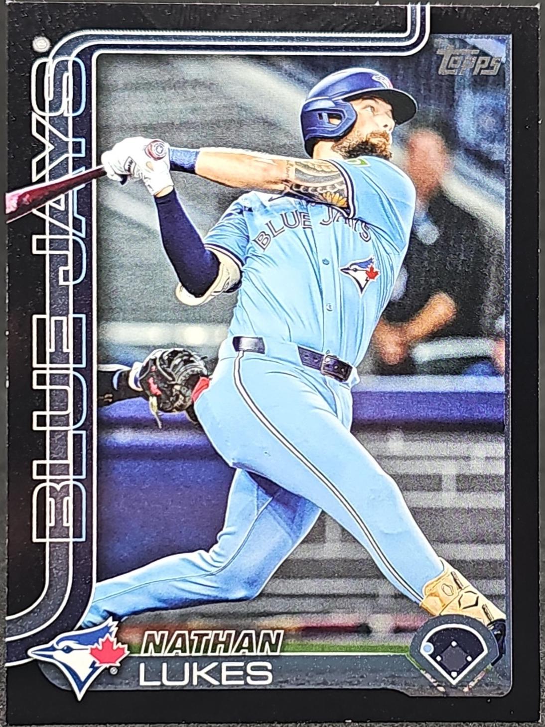 Nathan Lukes [Black Holo Foil] #420