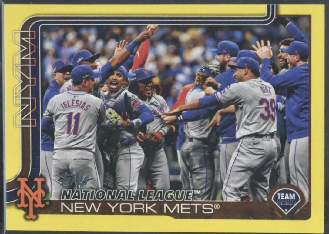 New York Mets [Yellow] #553