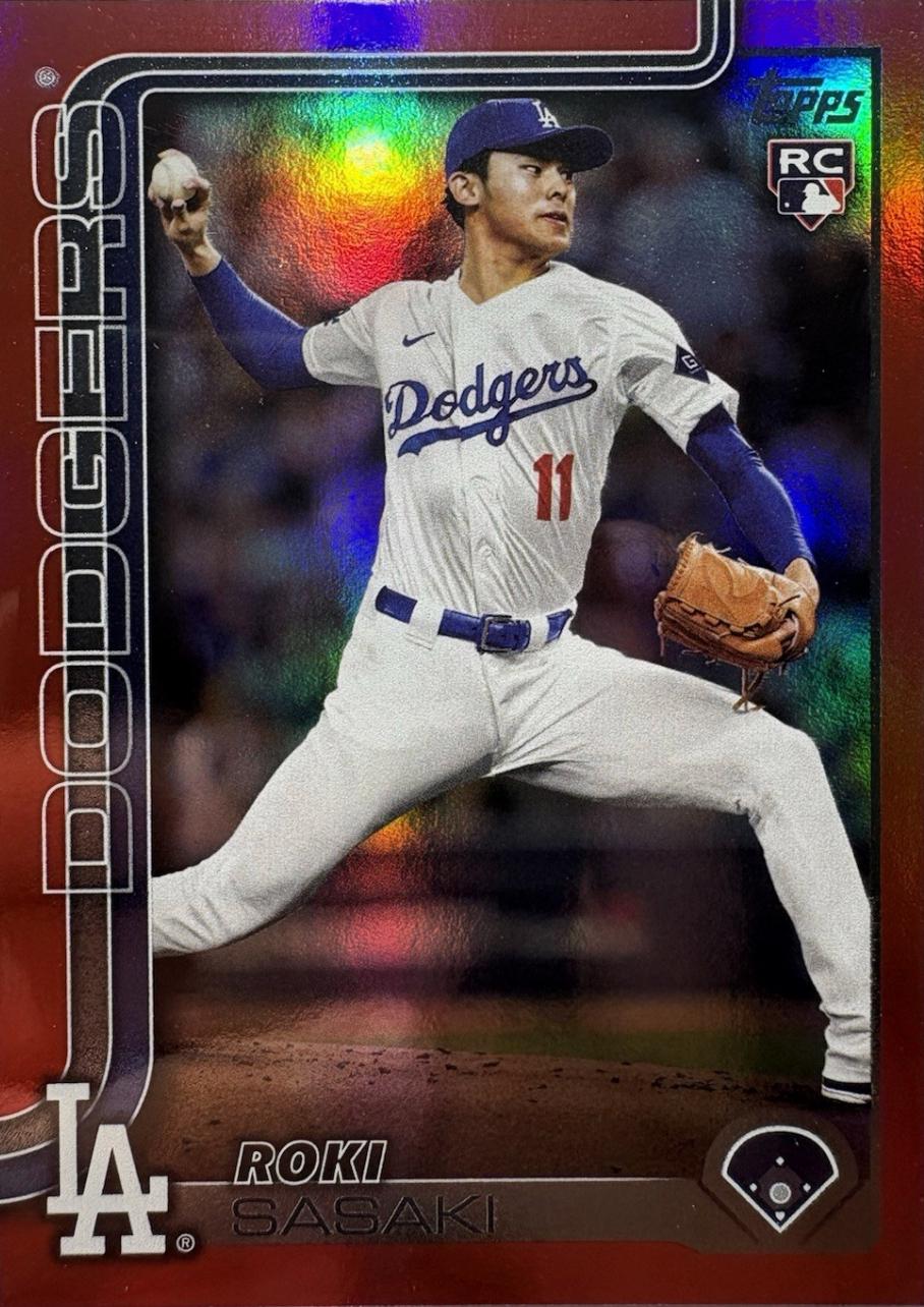 Roki Sasaki [Red Holo Foil] #558