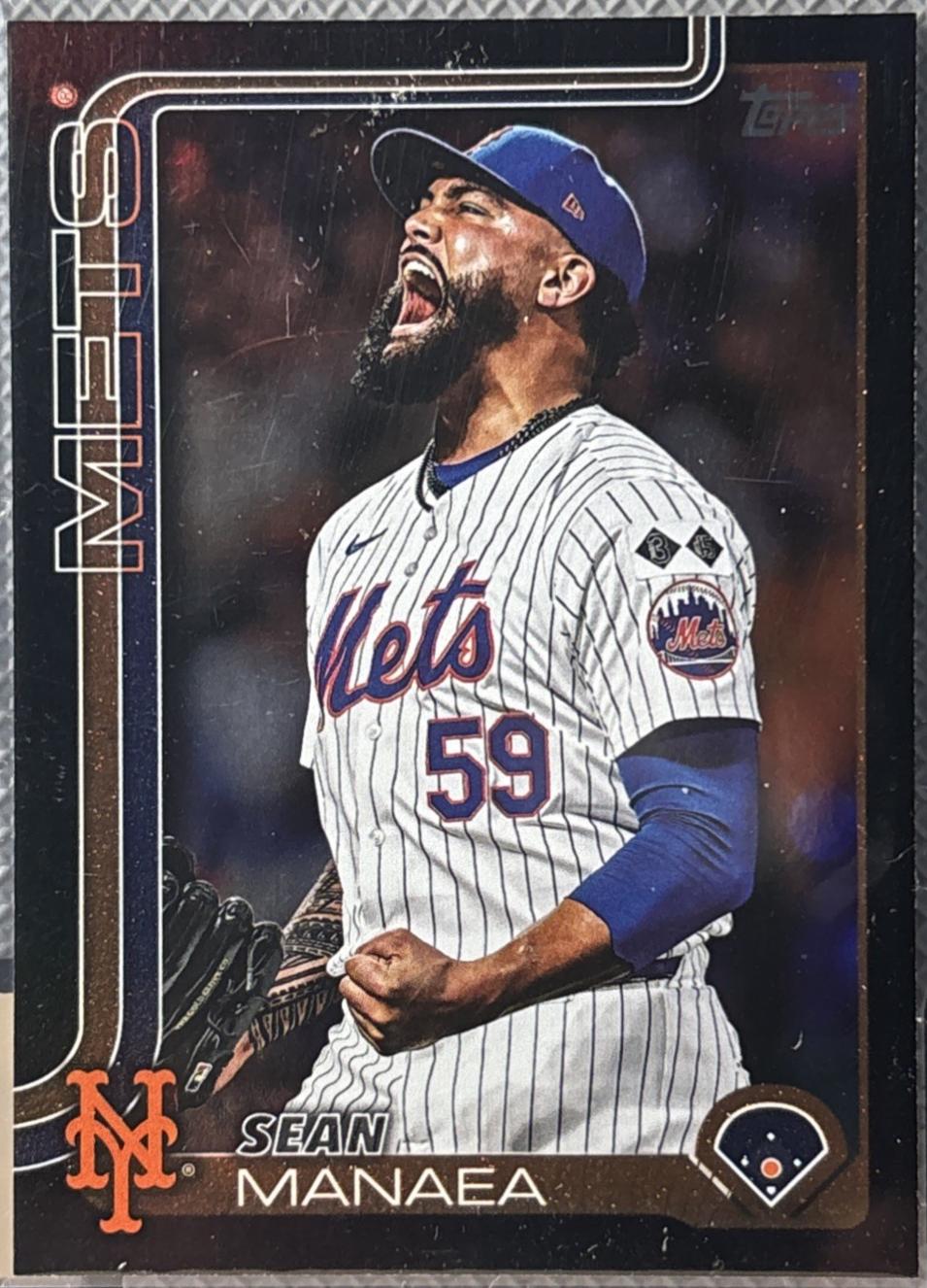 Sean Manaea [Black Diamante Foil] #354