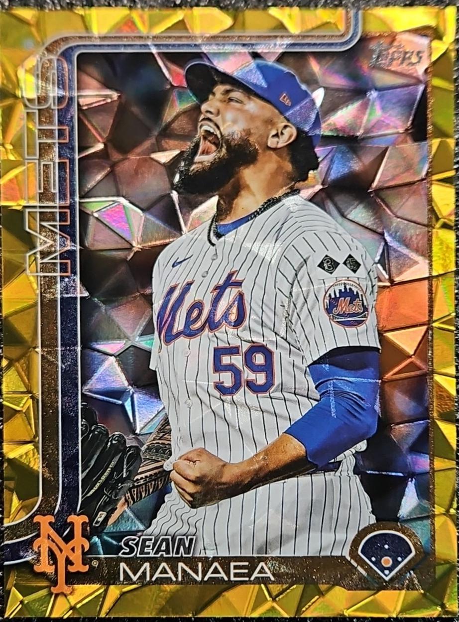 Sean Manaea [Gold Diamante Foil] #354