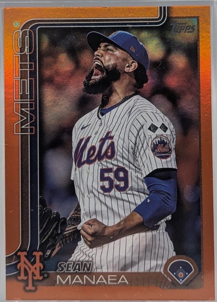 Sean Manaea [Orange Holo Foil] #354