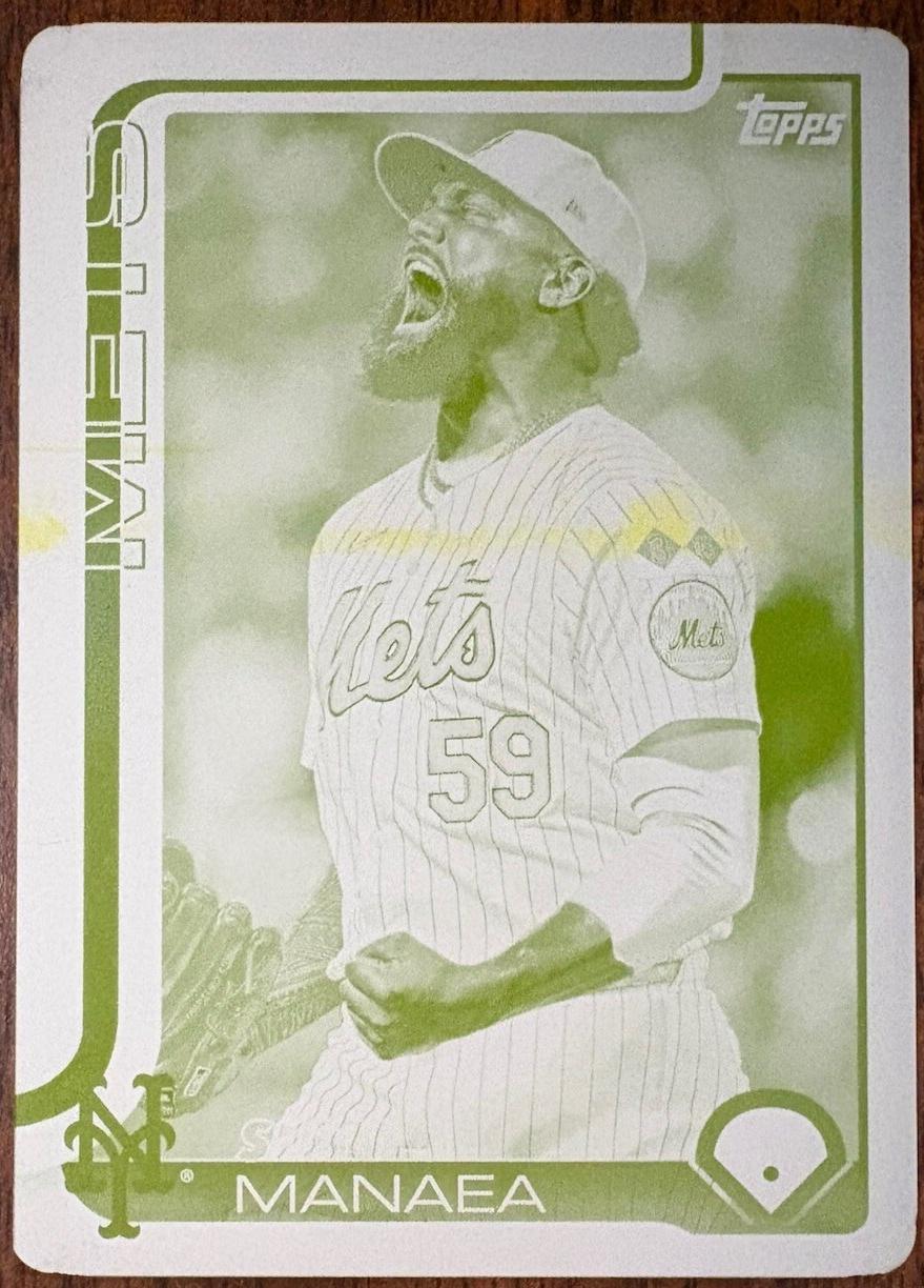 Sean Manaea [Printing Plate] #354