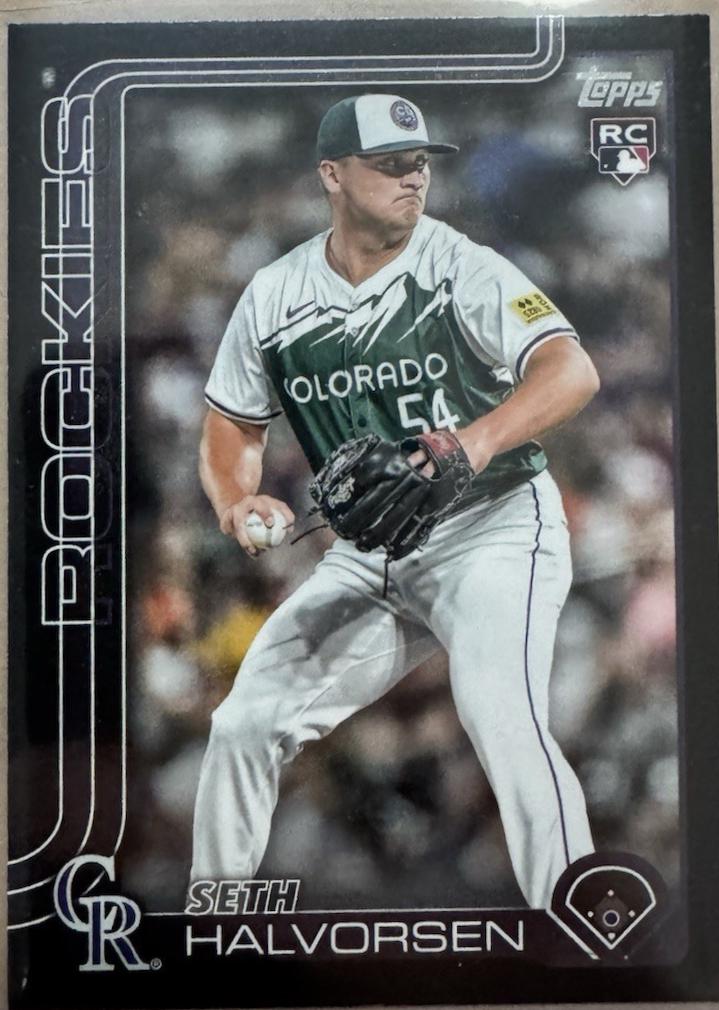 Seth Halvorsen [Black Holo Foil] #597