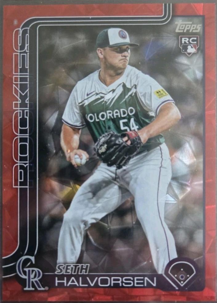 Seth Halvorsen [Red Diamante Foil] #597