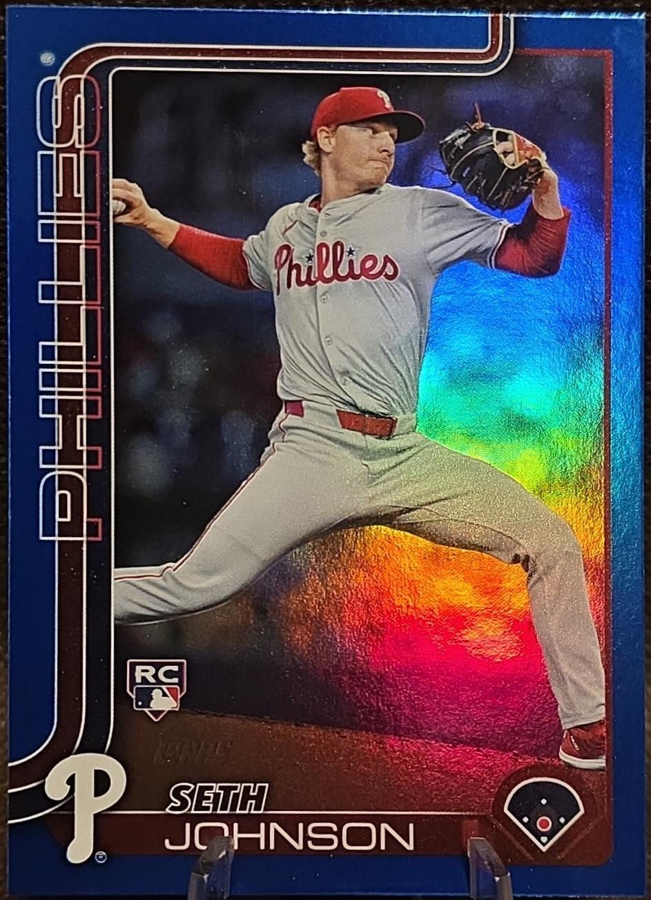 Seth Johnson [Blue Rainbow Foil] #362