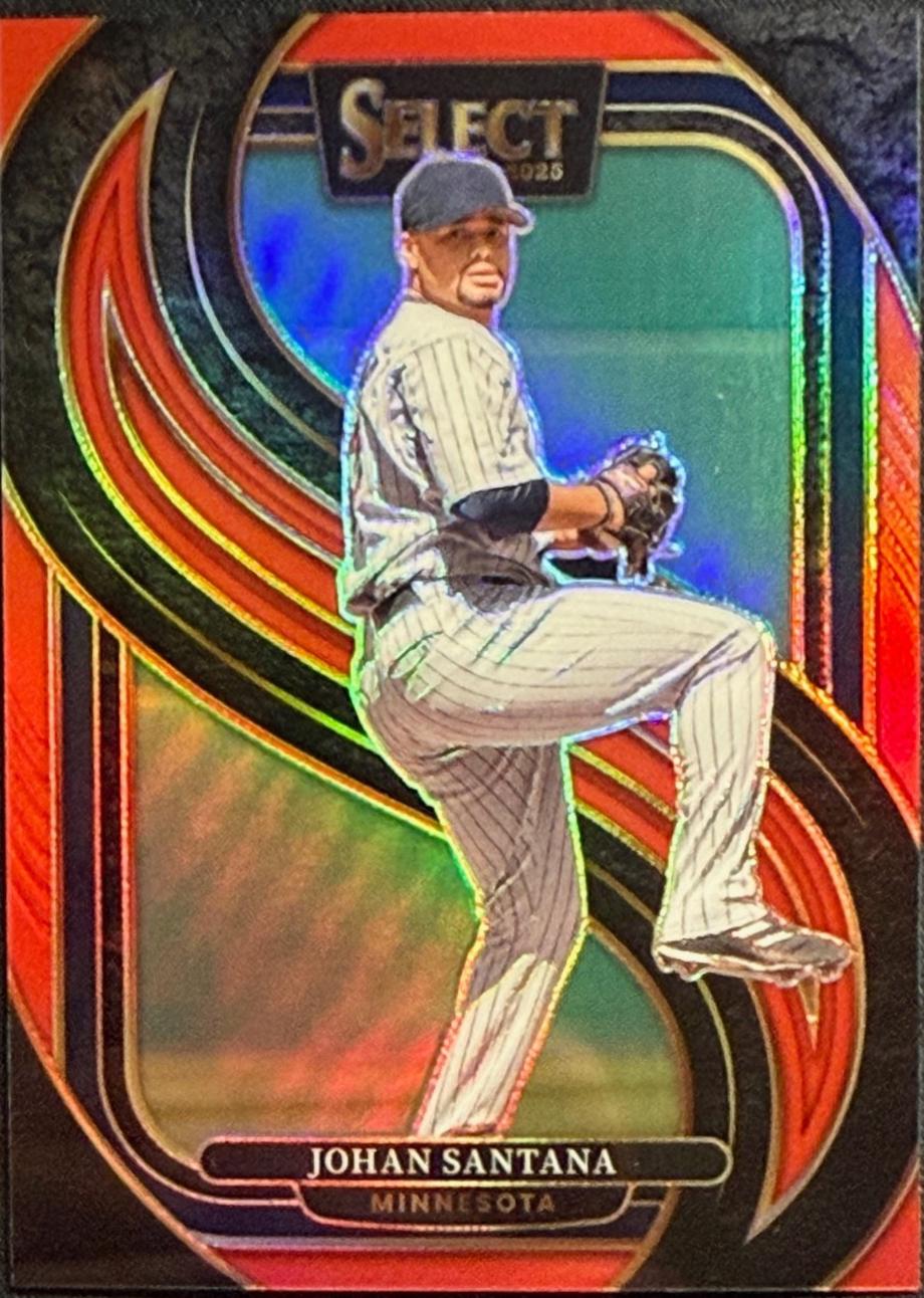 Johan Santana [Red Flash] #129