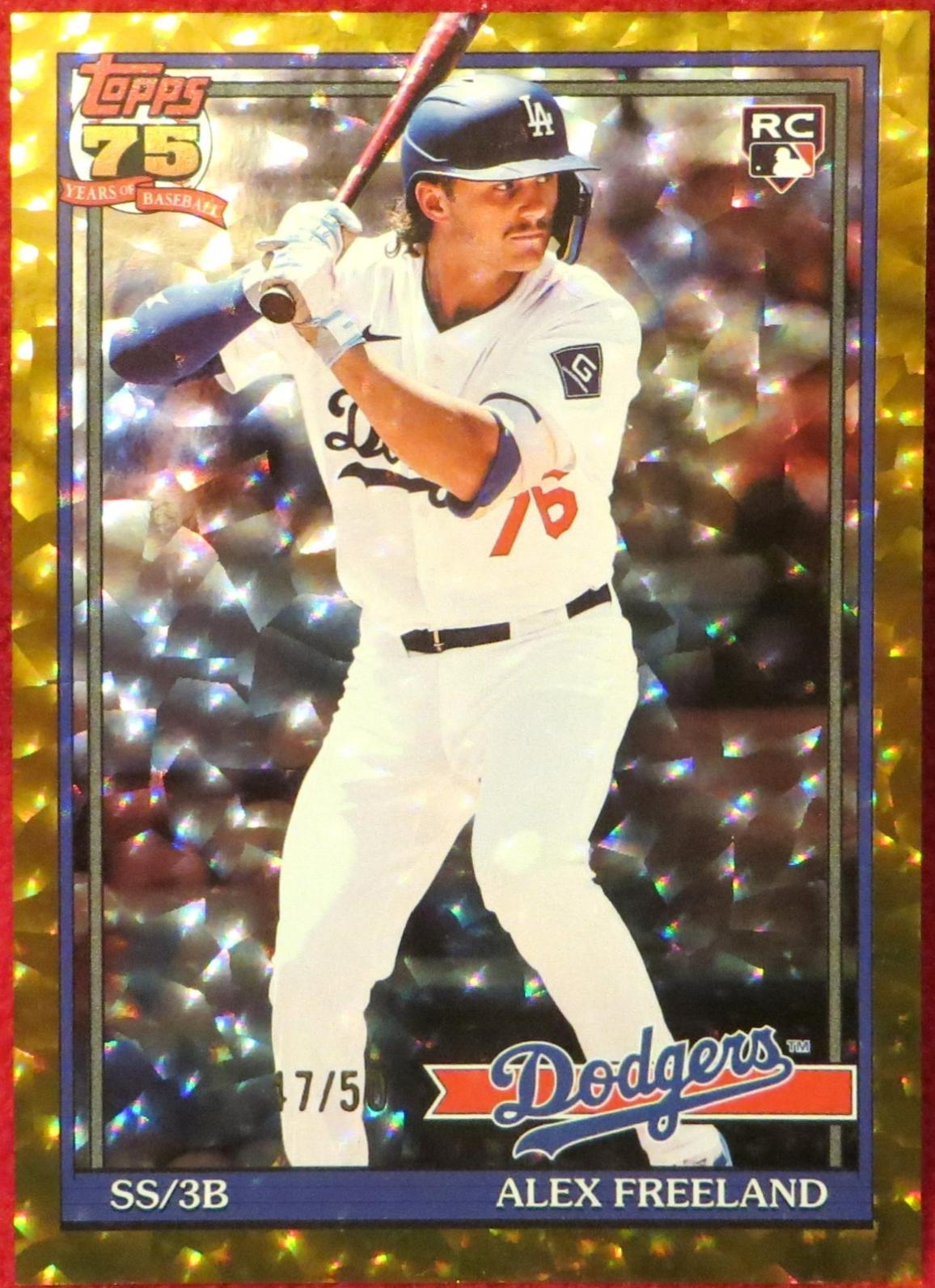 Alex Freeland [Gold Crackleboard Foil] #T91-35