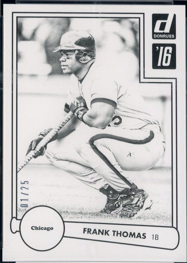 Frank Thomas [Test Proof Black] #49