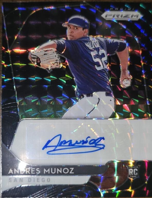 Andres Munoz [Black Finite Prizm] #RA-MU