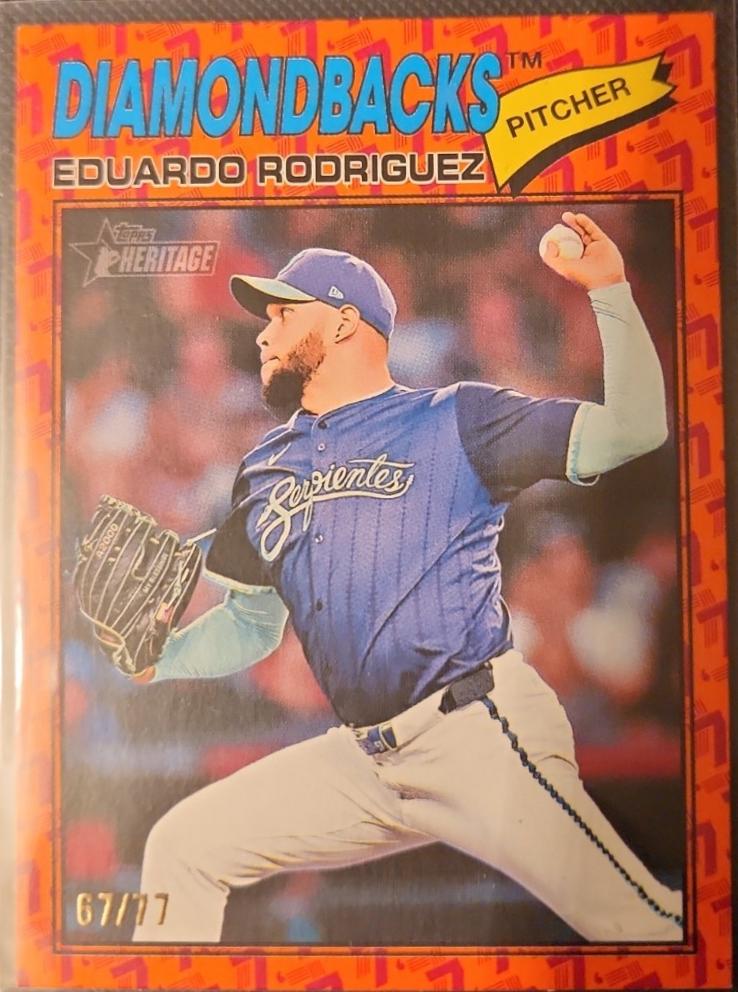 Eduardo Rodriguez [Color Of The Year Orange] #288