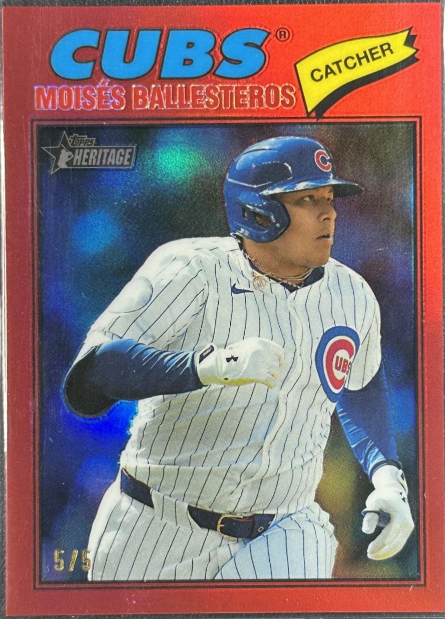 Moises Ballesteros [Red Bordered Chrome] #247