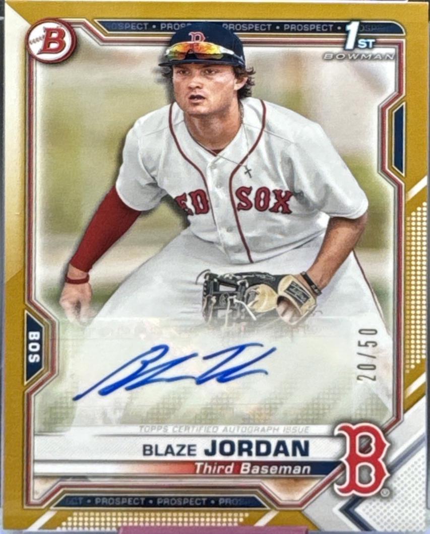 Blaze Jordan [Gold] #PAPR-BJ