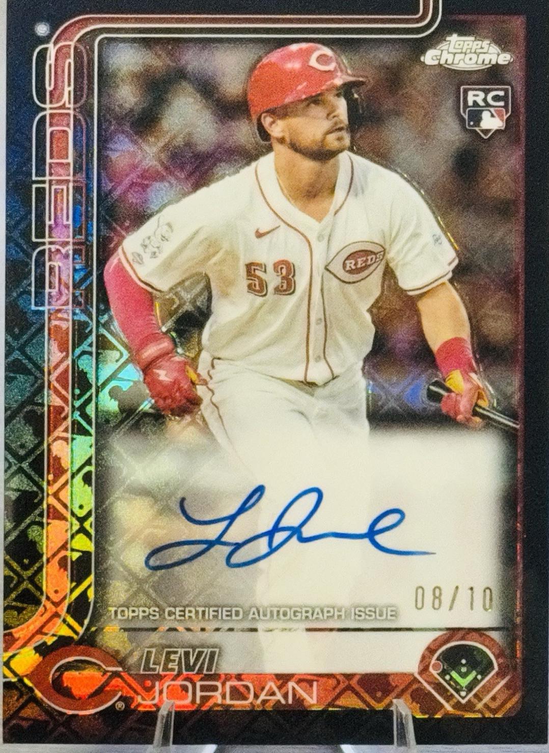 Levi Jordan [Black Refractor] #RA-LJ
