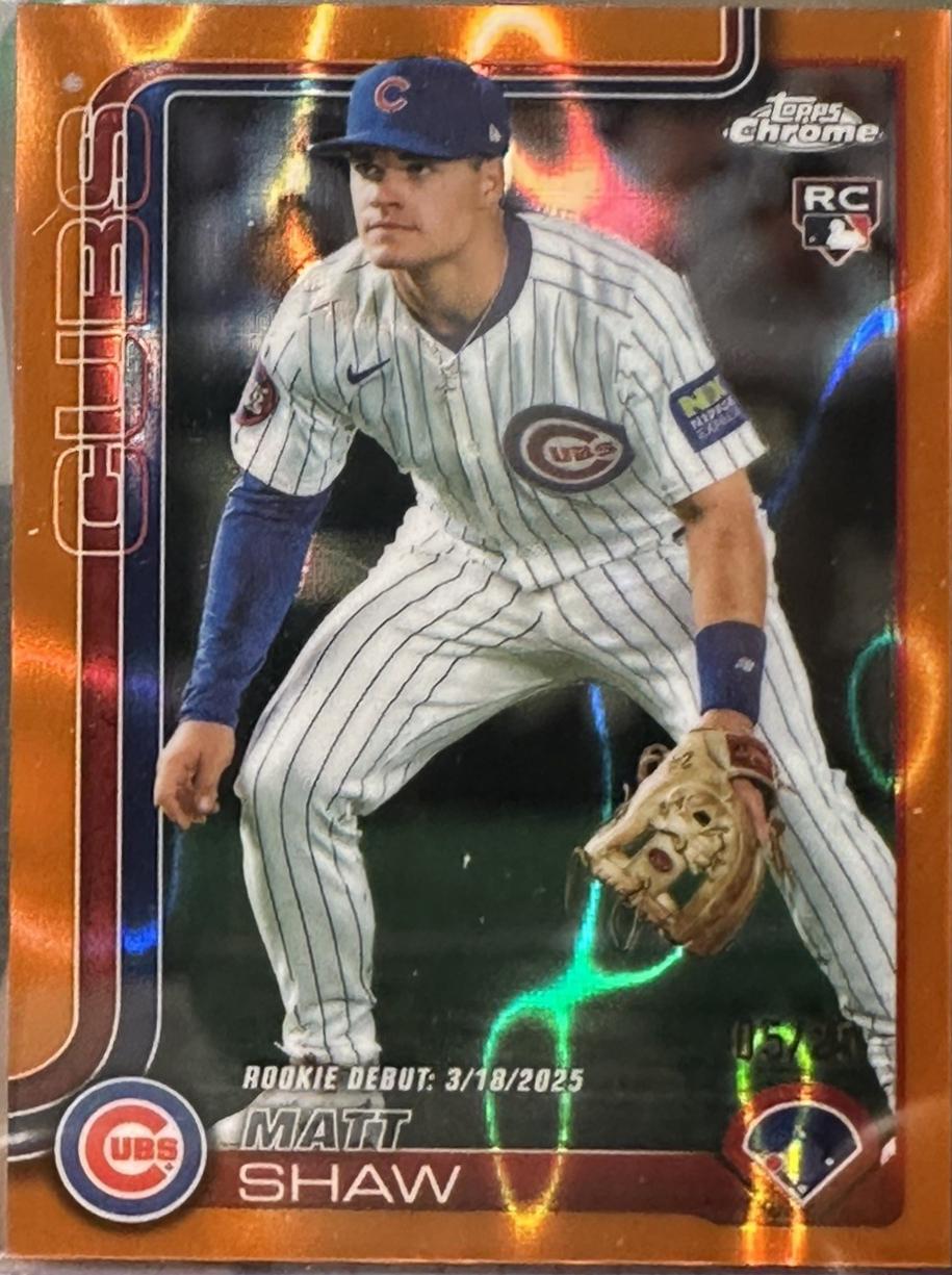 Matt Shaw [Orange Lava Refractor] #USC135