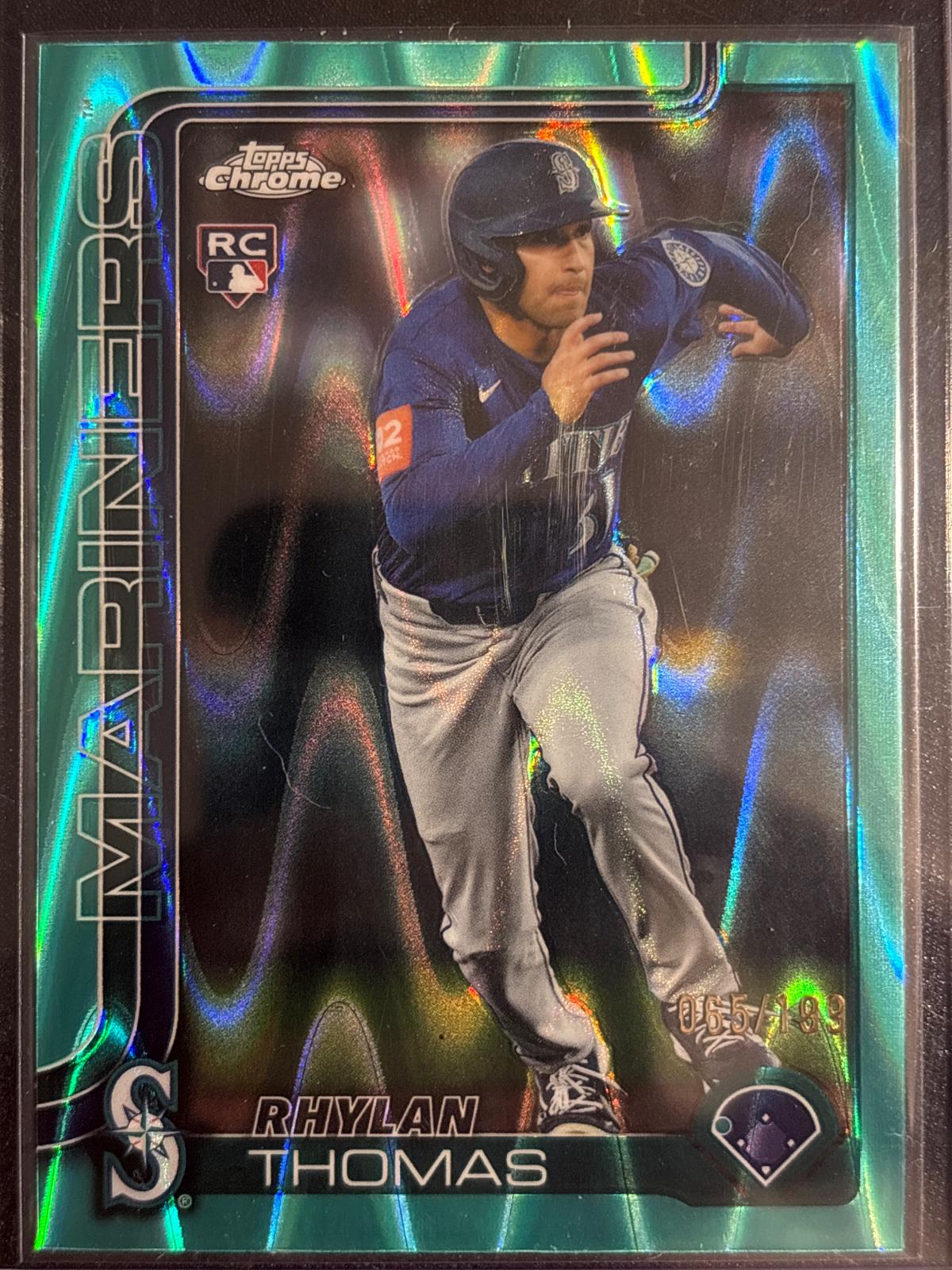 Rhylan Thomas [Aqua RayWave Refractor] #USC185