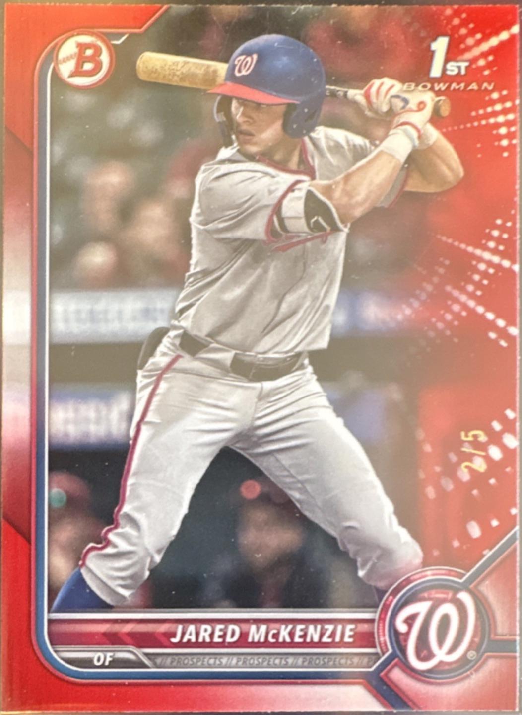 Jared McKenzie [Red] #BD-5
