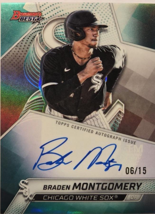 Braden Montgomery [Teal Refractor] #B25-BM