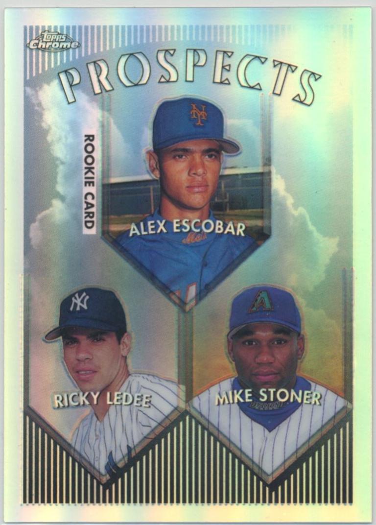 Alex Escobar / Ricky Ledee / Mike Stoner [Refractor] #206