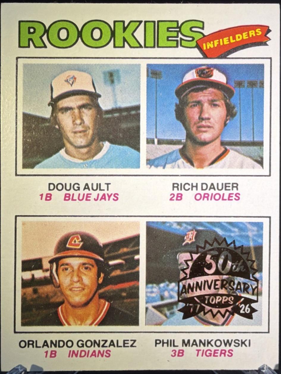 1977 Rookie Infielders #477