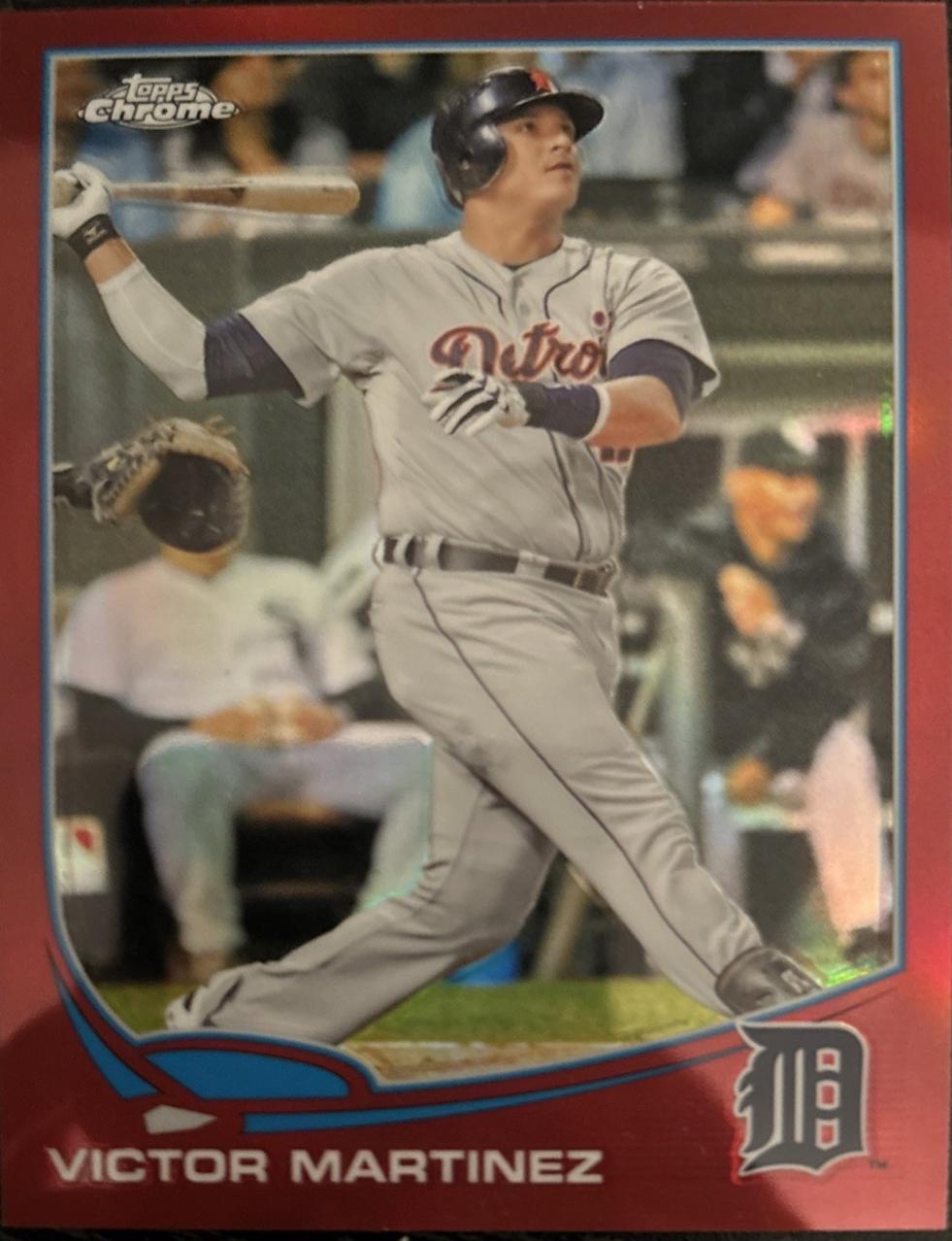 Victor Martinez [Red Refractor] #72