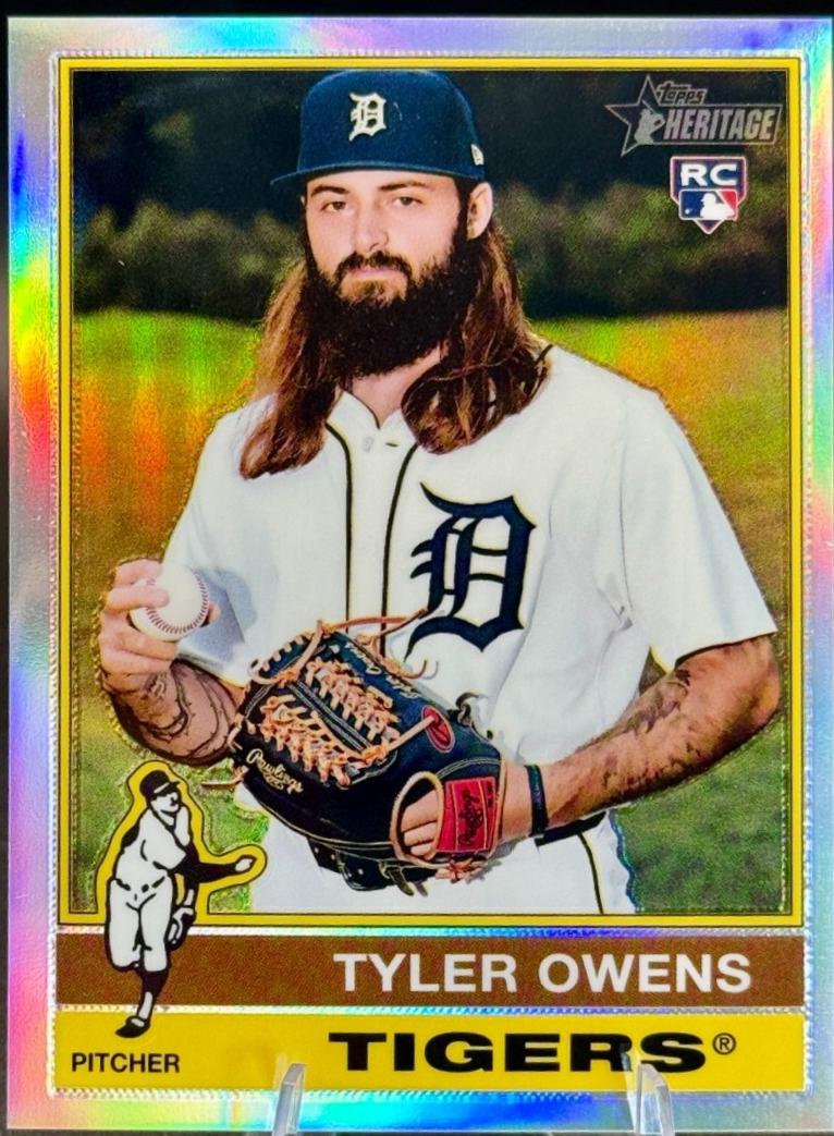 Tyler Owens [Refractor Chrome] #522