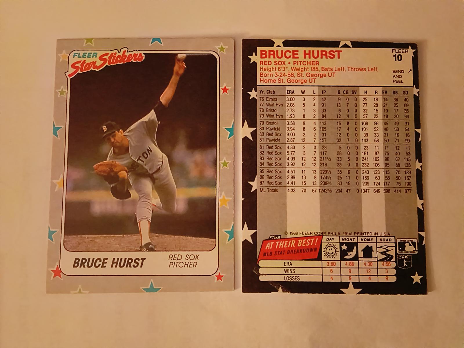Bruce Hurst #10
