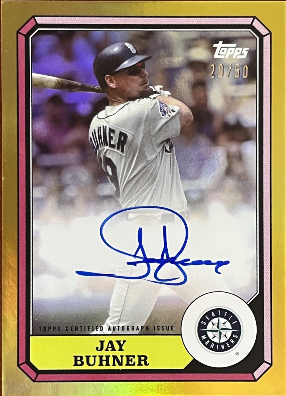 Jay Buhner [Gold] #87BBA-JBU
