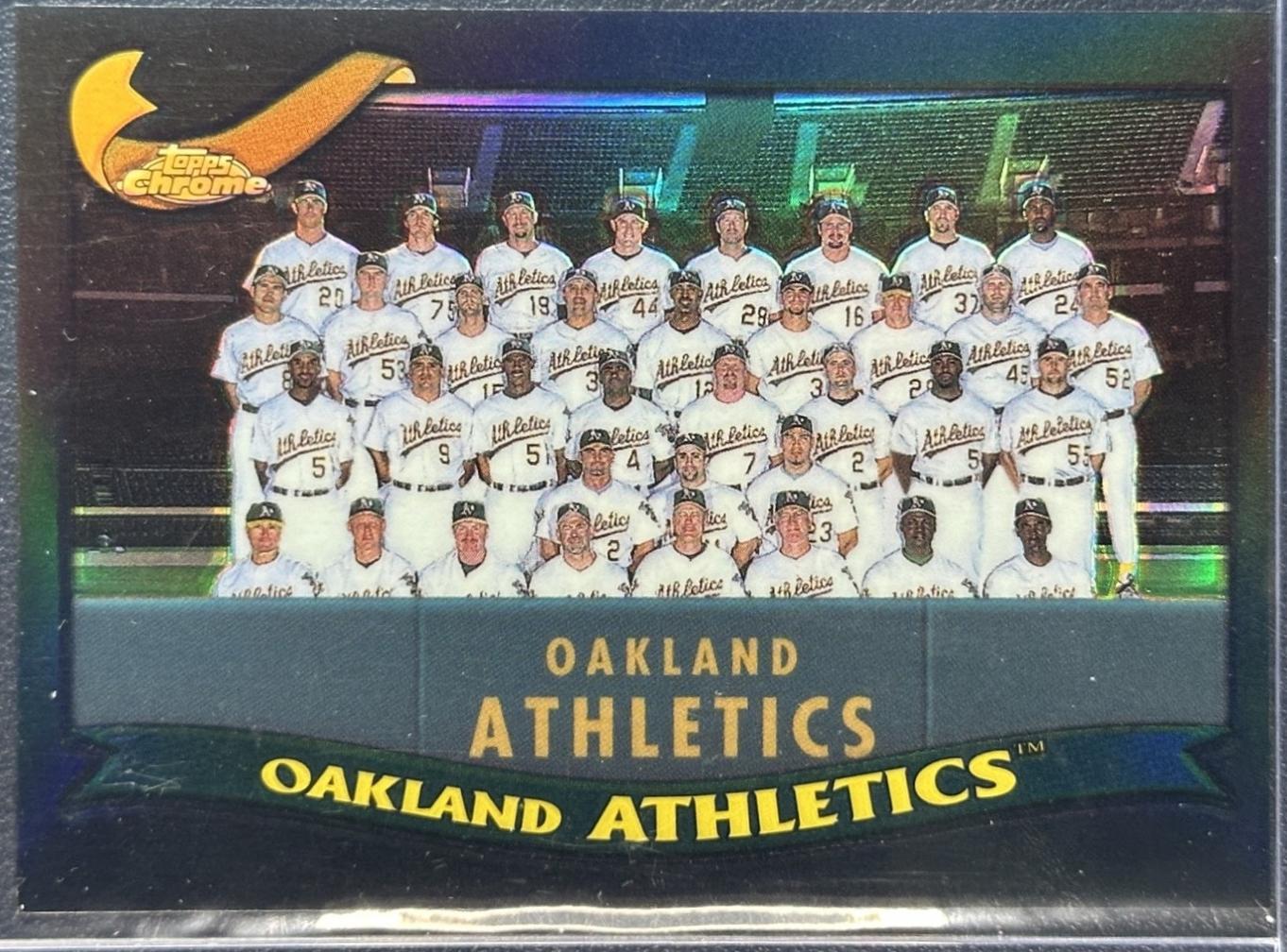 Oakland Athletics [Black Refractor] #661