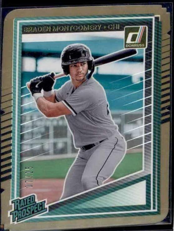 Braden Montgomery [Gold Die-Cut] #101