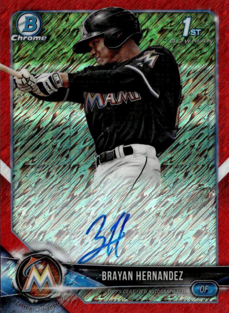 Brayan Hernandez [Red Shimmer] #CPA-BHE