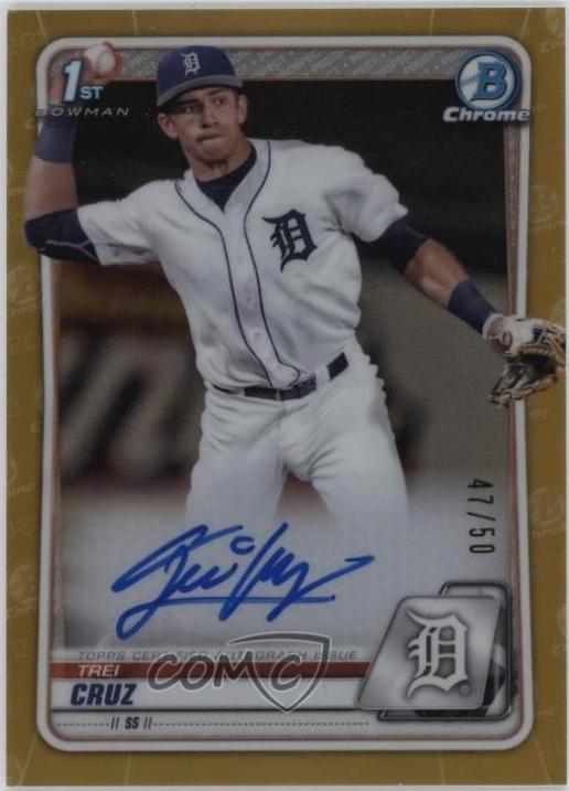 Trei Cruz [Gold Refractor] #CDA-TC