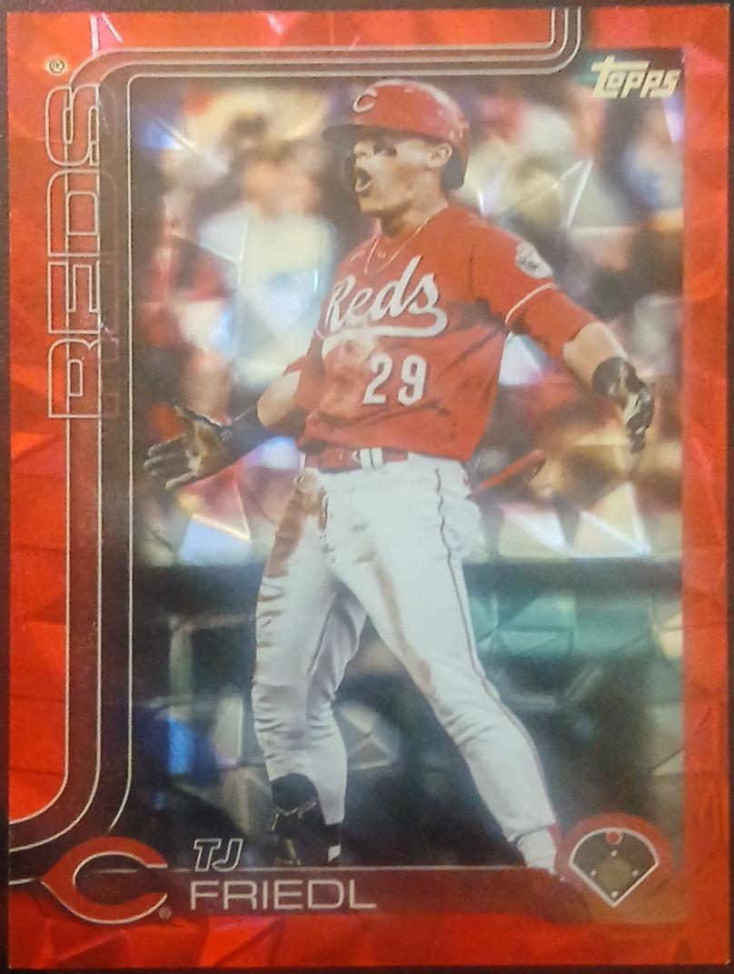 Tj Friedl [Red Diamante Foil] #525