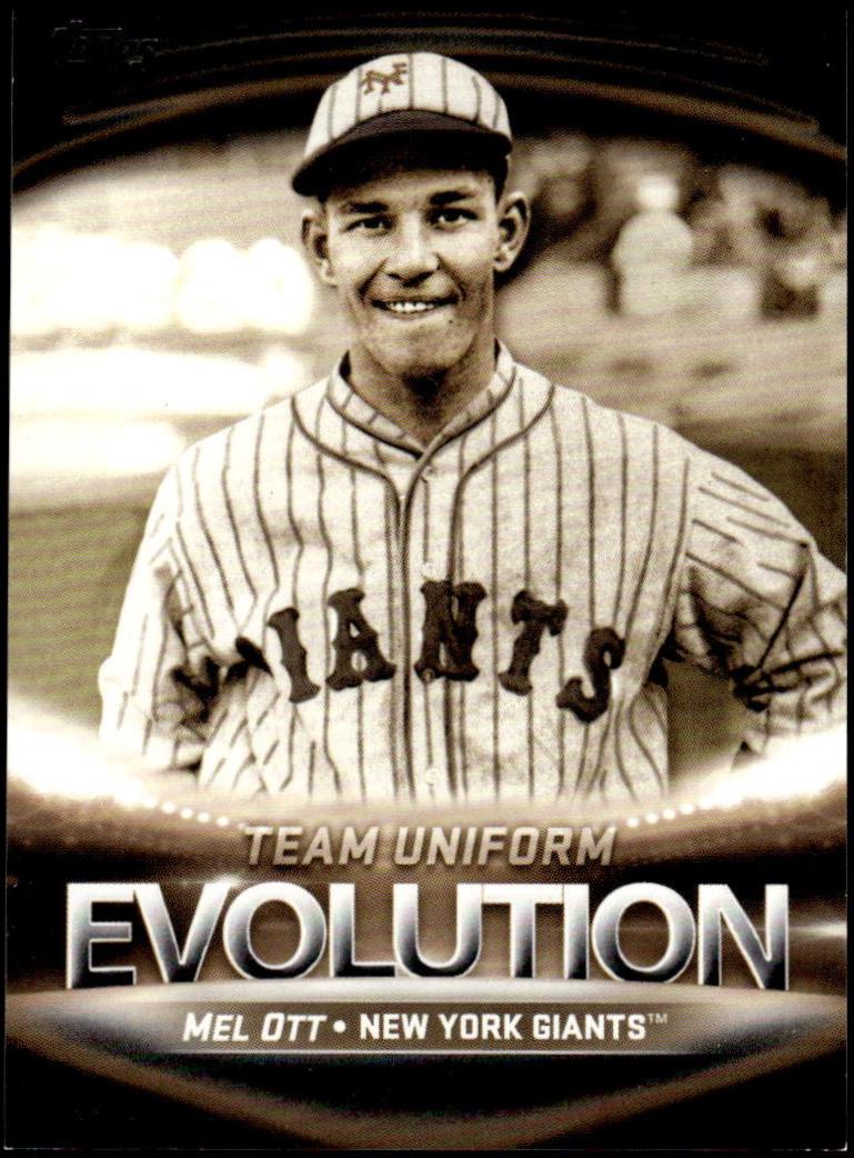 Mel Ott / Buster Posey [Black] #EL-5