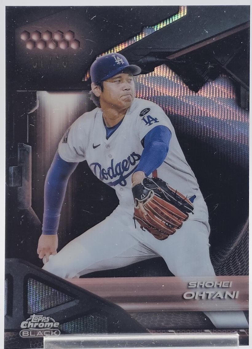 Shohei Ohtani [Rose Gold Wave Refractor] #1