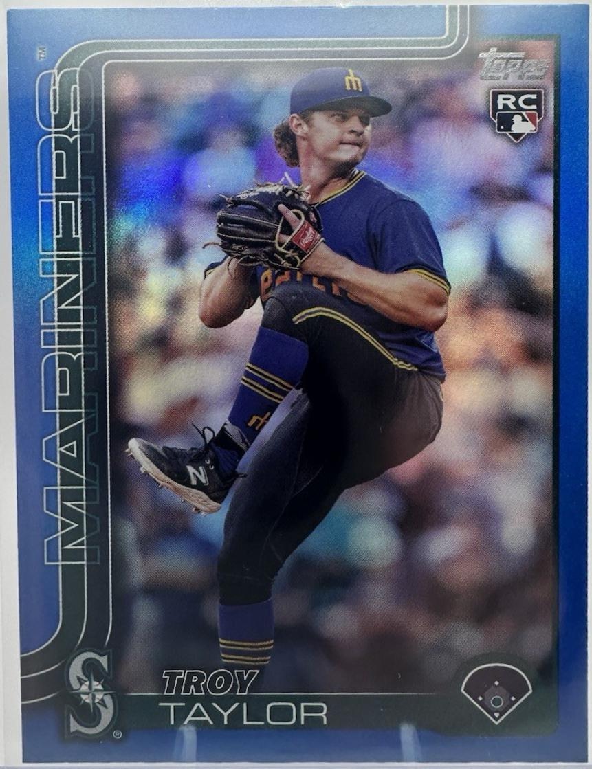 Troy Taylor [Blue Holo Foil] #691