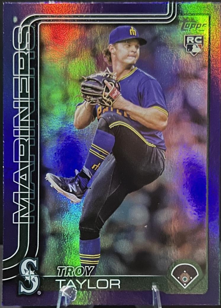 Troy Taylor [Purple Rainbow Foil] #691