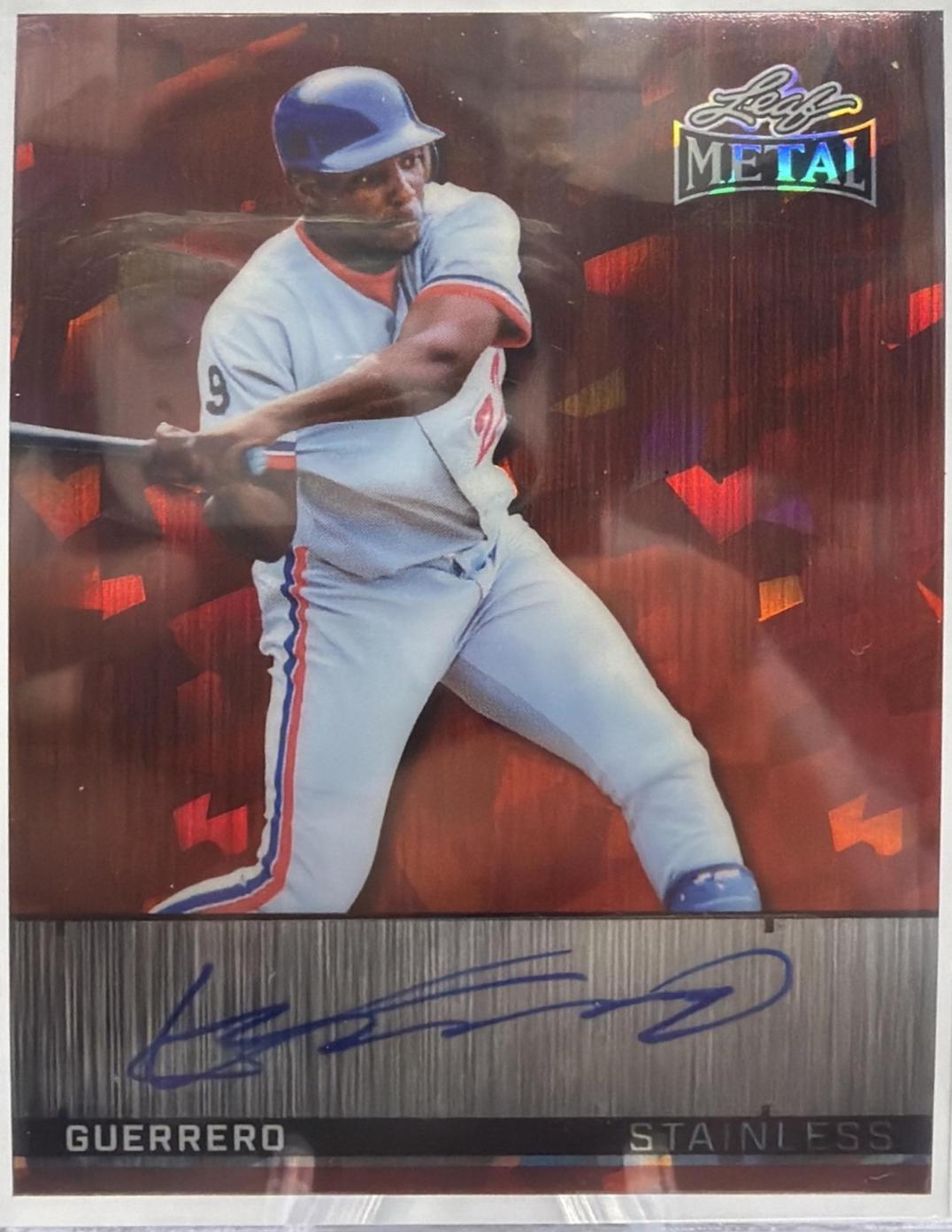 Vladimir Guerrero [Crystal Red] #SA-VG1