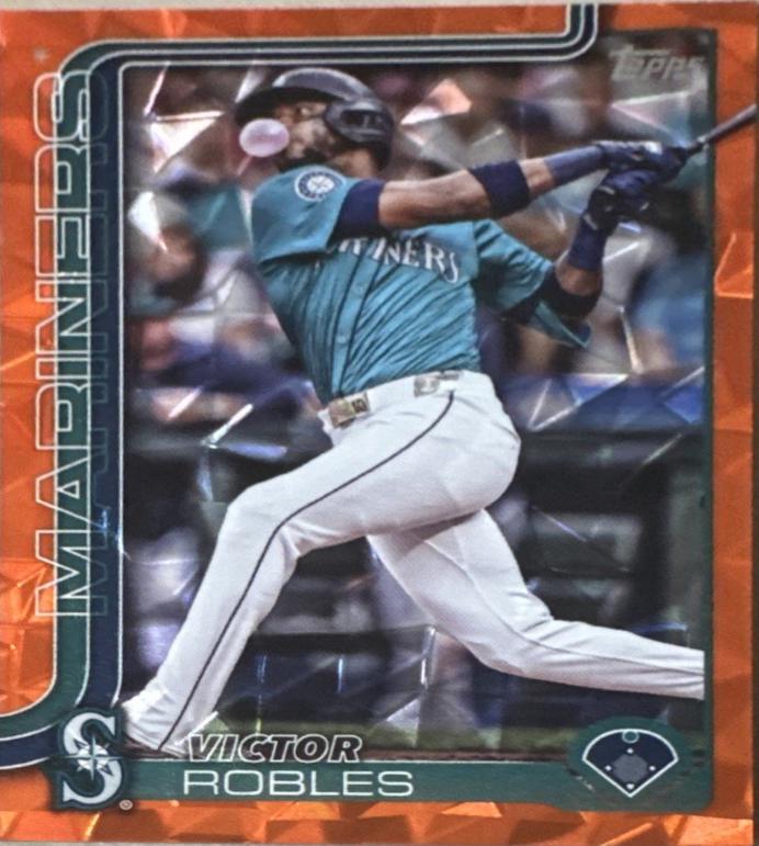 Victor Robles [Orange Diamante Foil] #572
