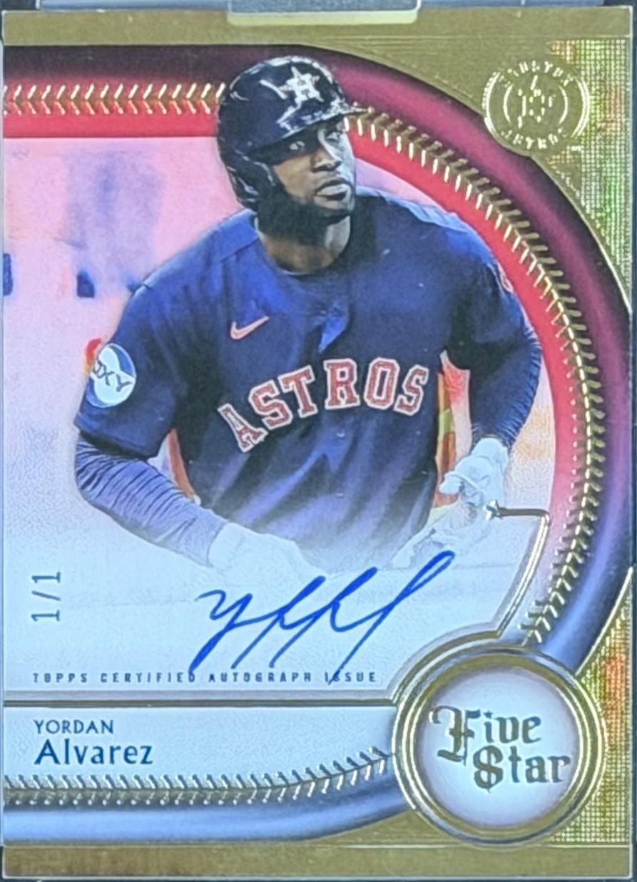 Yordan Alvarez [Red] #FSA-YA