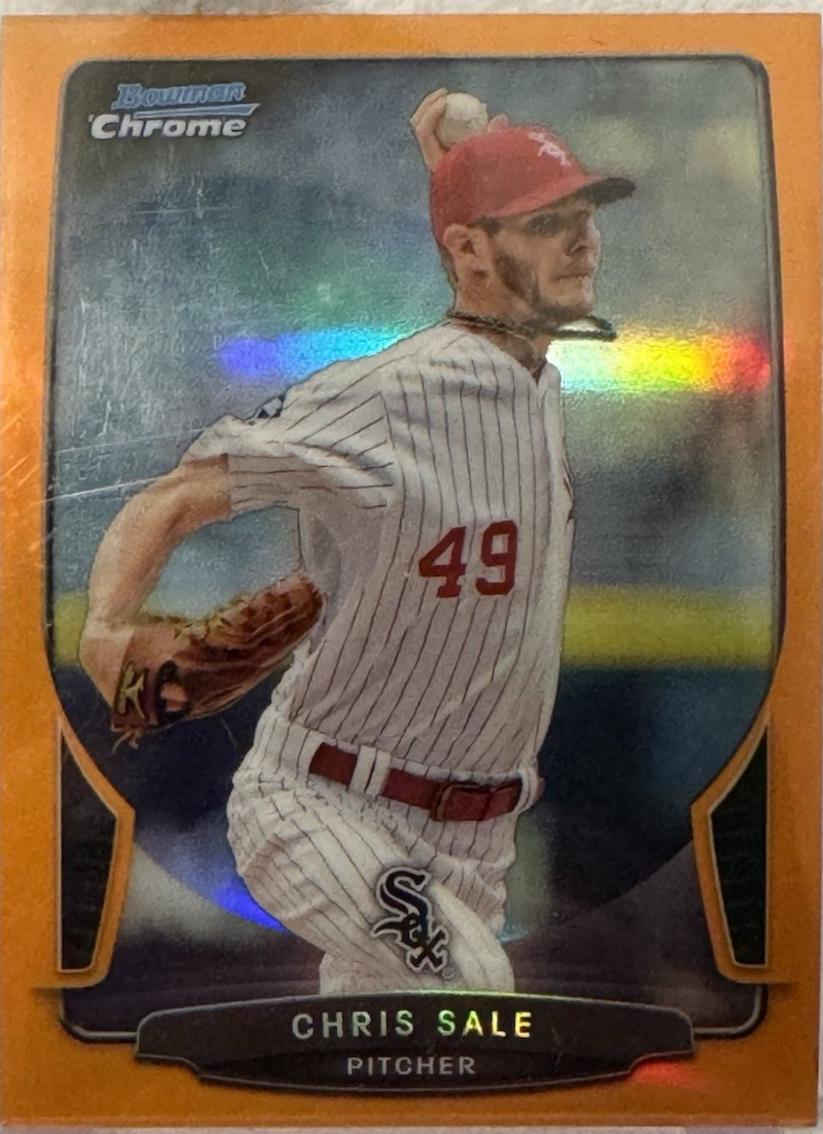 Chris Sale [Orange Refractor] #119