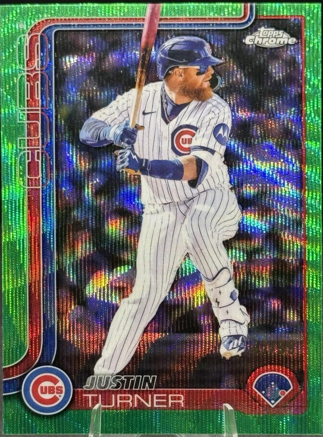 Justin Turner [Green Wave Refractor] #USC170