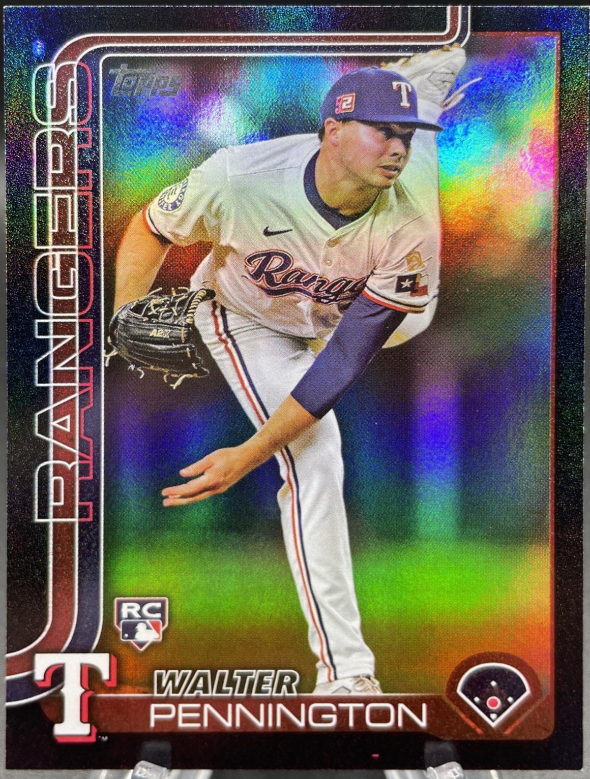 Walter Pennington [Black Holo Foil] #493