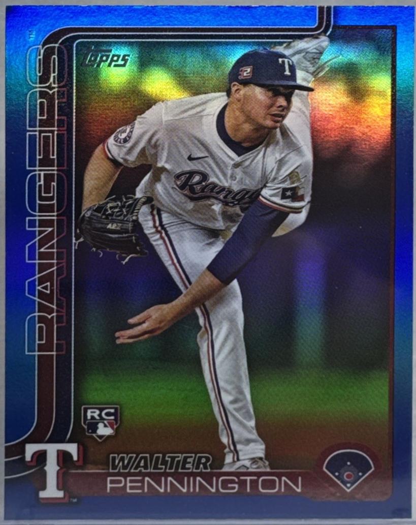 Walter Pennington [Blue Holo Foil] #493
