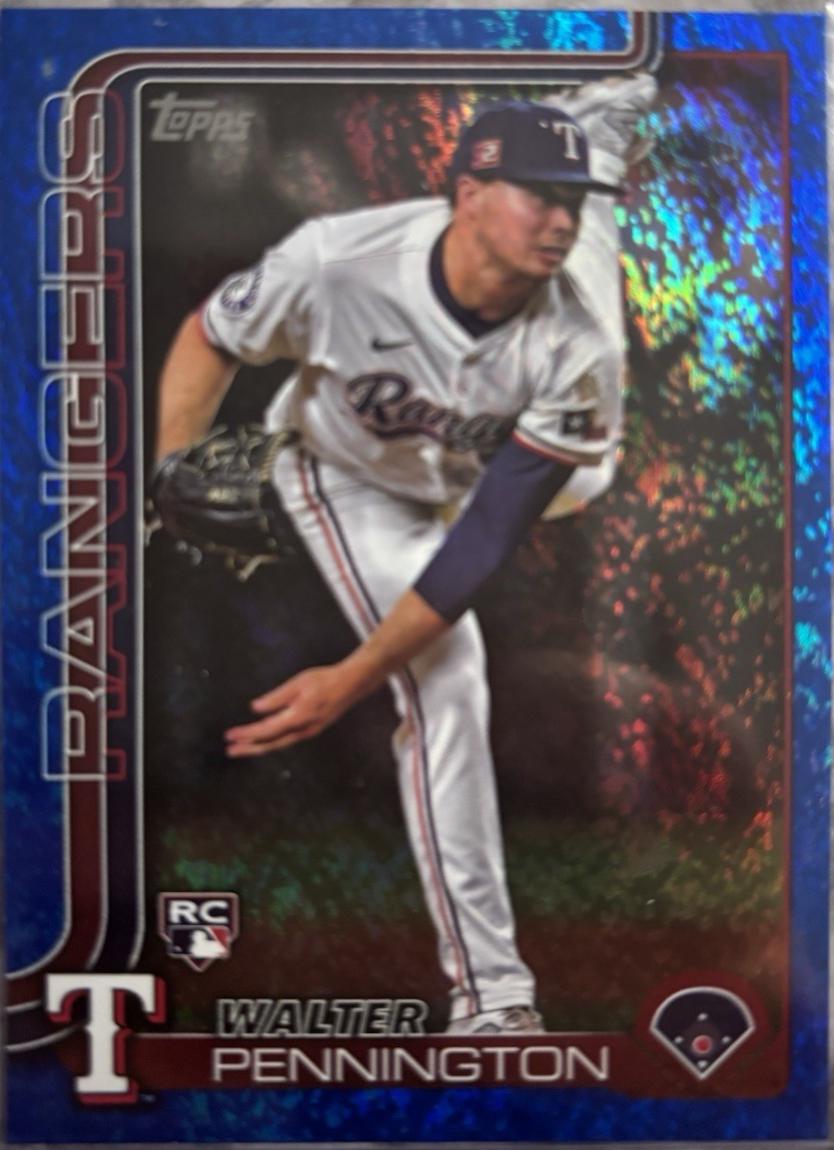 Walter Pennington [Blue Rainbow Foil] #493